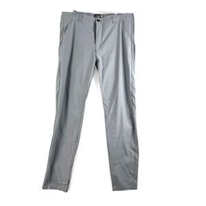 Icon Amsterdam Mens Gray Active Pants Sz 36